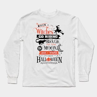 Witches Long Sleeve T-Shirt